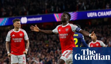 Bukayo Saka edges Arsenal past Atlético Madrid to reach Champions League final | Champions League