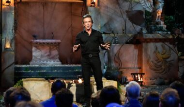 Jeff Probst Spoils Survivor 50 Fire-Making Challenge Live