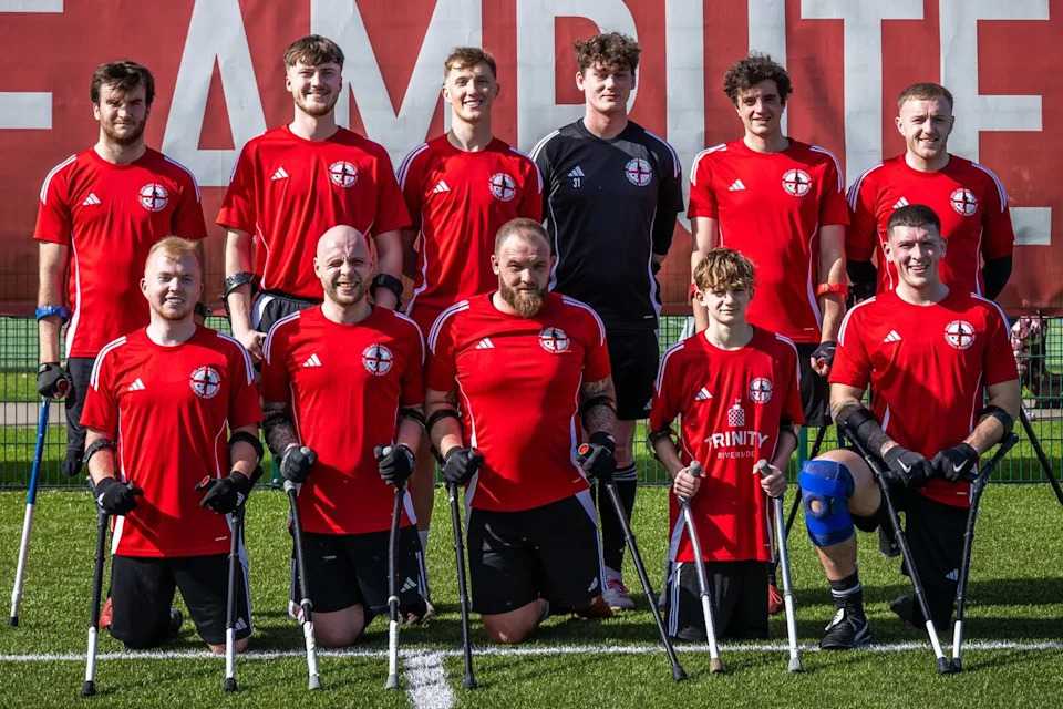 The EAFA’s Men’s National TeamCredit: Peter Robinson/@PDRPhotos