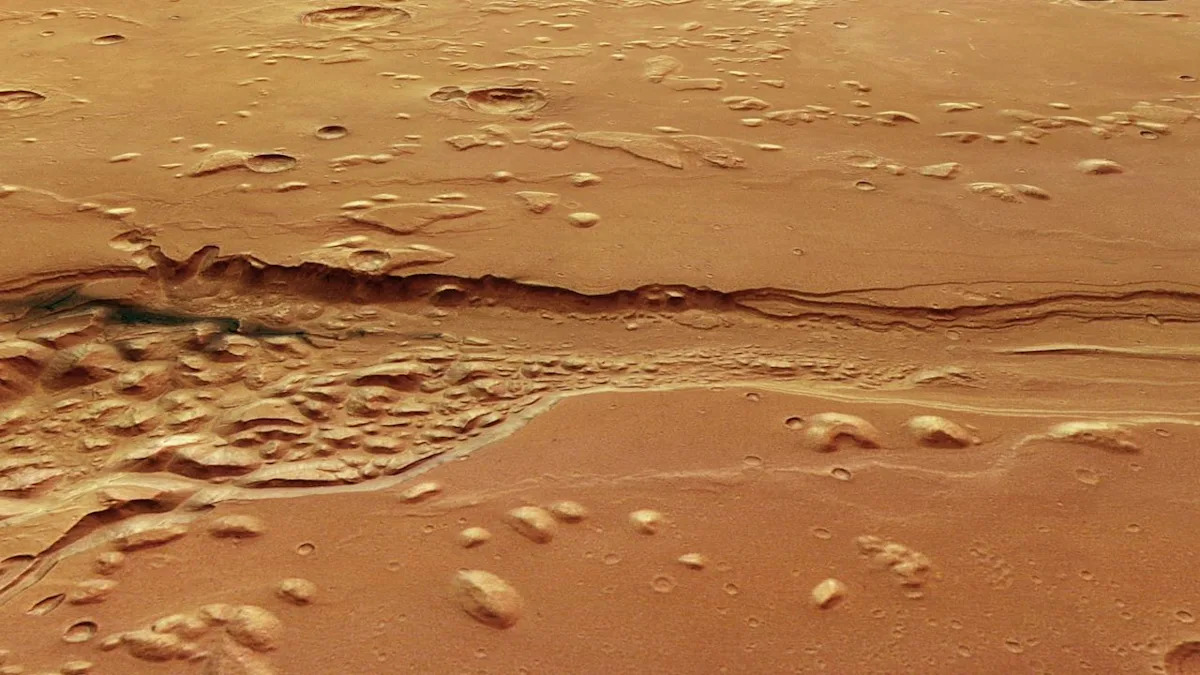 Mars orbiter captures striking images of 'chaos and craters' carved by ancient floods