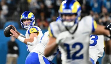 Rams ease Matthew Stafford’s workload entering quarterback’s 17th NFL season