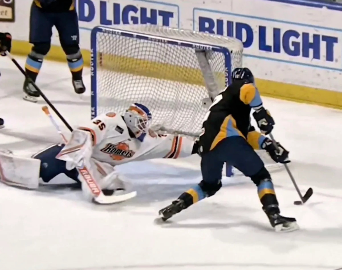 Gigantic Oilers goalie prospect crushing it in playoffs, but is his NHL path blocked?