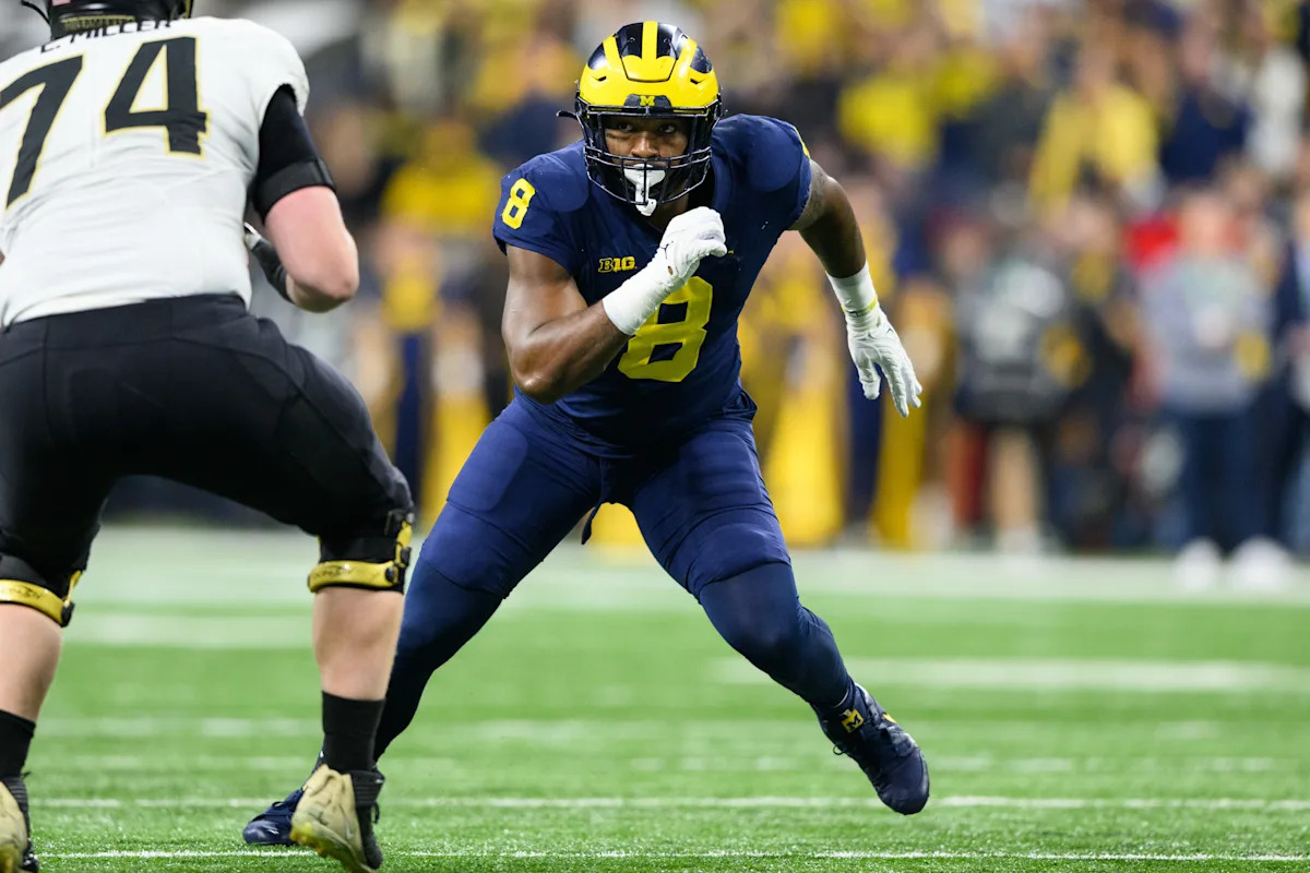 Derrick Moore to Detroit Lions voted best NFL Draft fit for a Michigan player