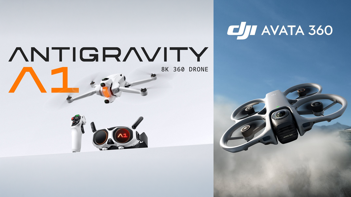 Consumer 360° Camera Drones With Impressive Goggles Are A Thing Now