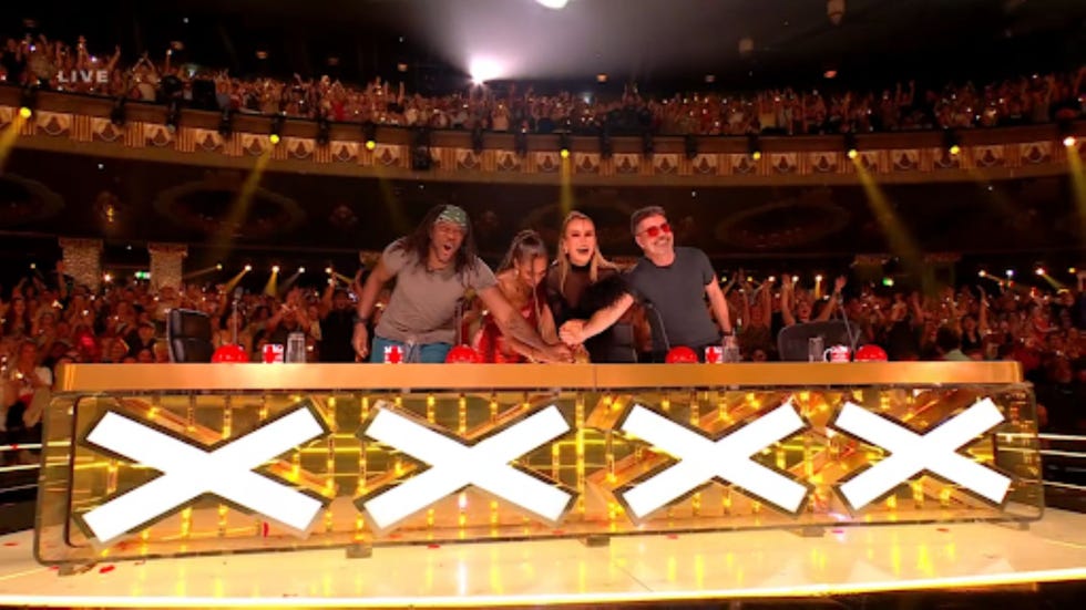 britain's got talent judges golden buzzer