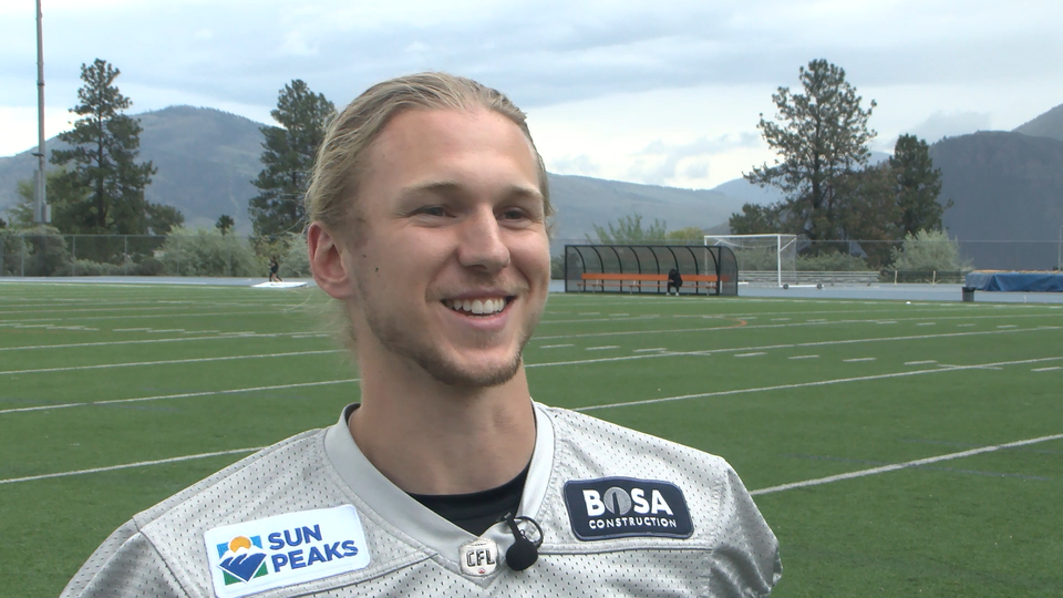 BCFC graduate Poissant staying humble amid push for starting job with B.C. Lions