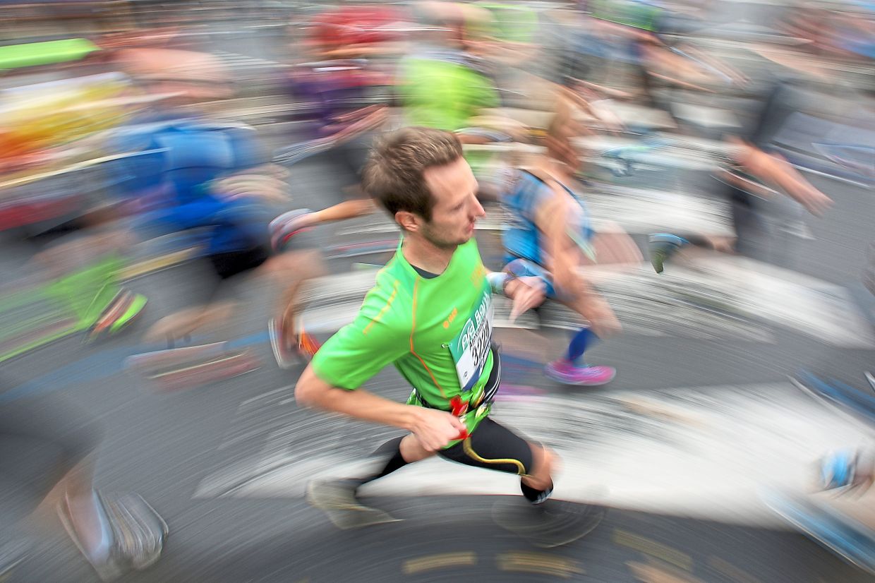 This is what happens when you run a marathon 
