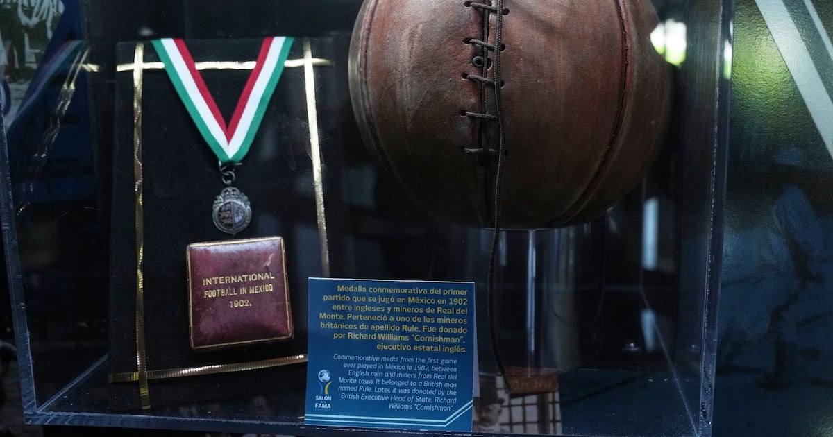 World Cup co-host Mexico traces its soccer roots to miners from Cornwall