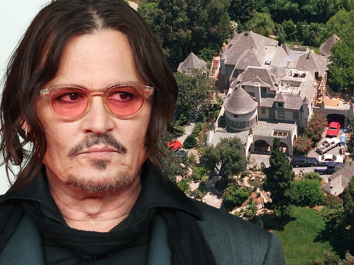 johnny depp castle getty comp