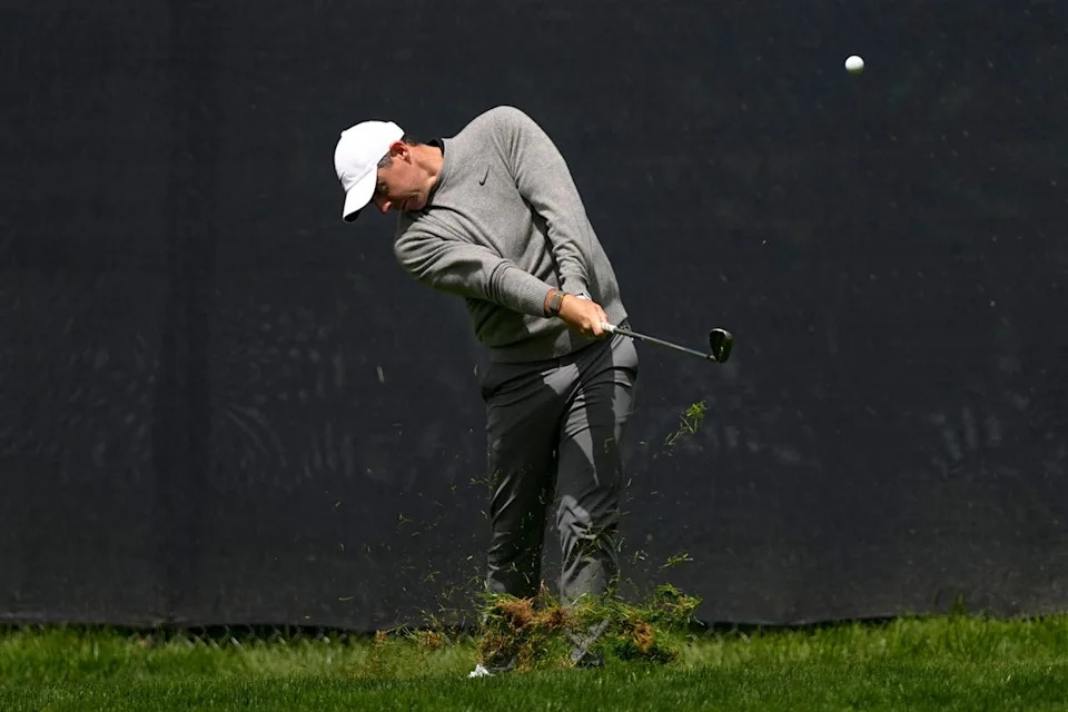 McIlroy made three birdies and no bogeys in his second round (AP Photo/Carolyn Kaster)