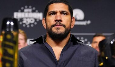 Alex Pereira spotted in sister Aline’s corner during her MVP MMA win on Netflix