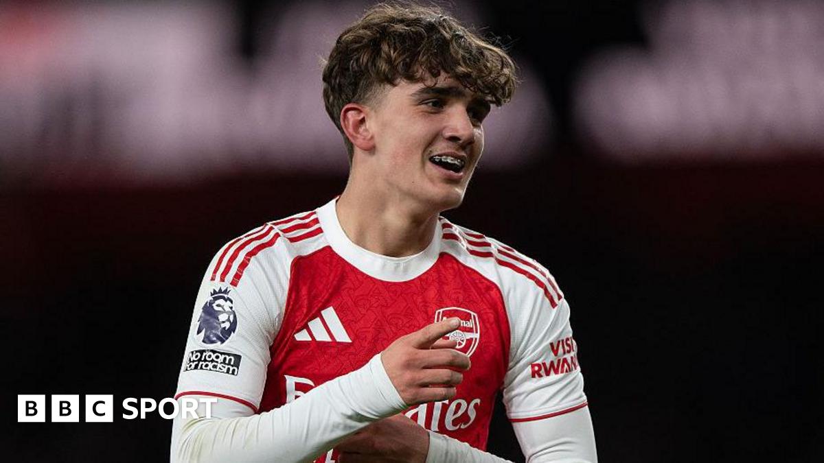 Arsenal player Max Dowman