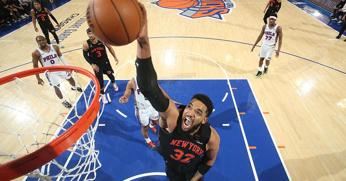 Knicks, Jalen Brunson outlast 76ers, Tyrese Maxey in NBA playoffs Game 2: Live updates, reaction