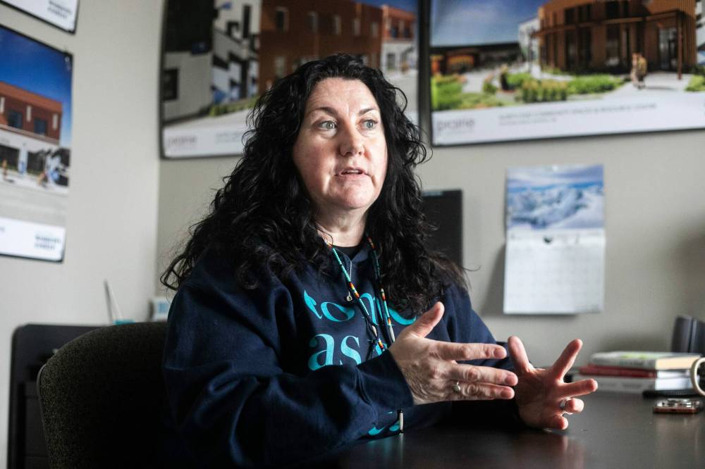 MIKAELA MACKENZIE / FREE PRESS FILES
North End Women’s Centre Executive director Cynthia Drebot