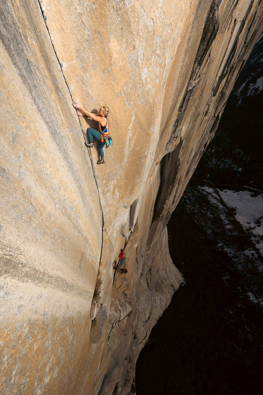 SUPPLIED
Girl Climber is a doc about Emily Harrington and her attempt to free-climb El Capitan in a day.