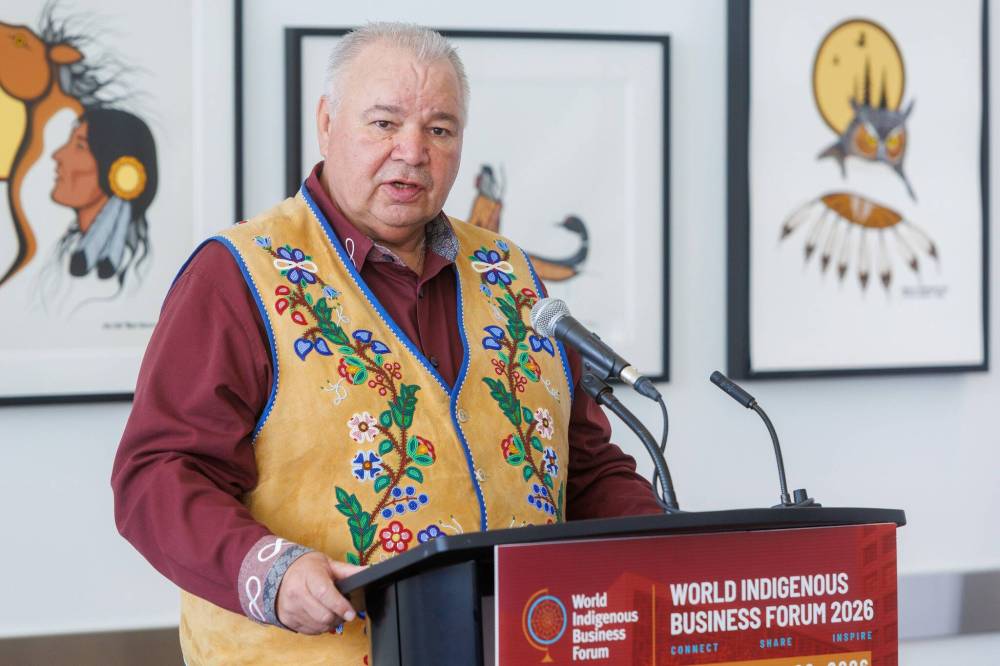 MIKE DEAL / FREE PRESS FILES
President of the Manitoba Métis Federation, David Chartrand, was awarded court costs of $6.02 million after being unsuccessfully sued by the Métis National Council last year.