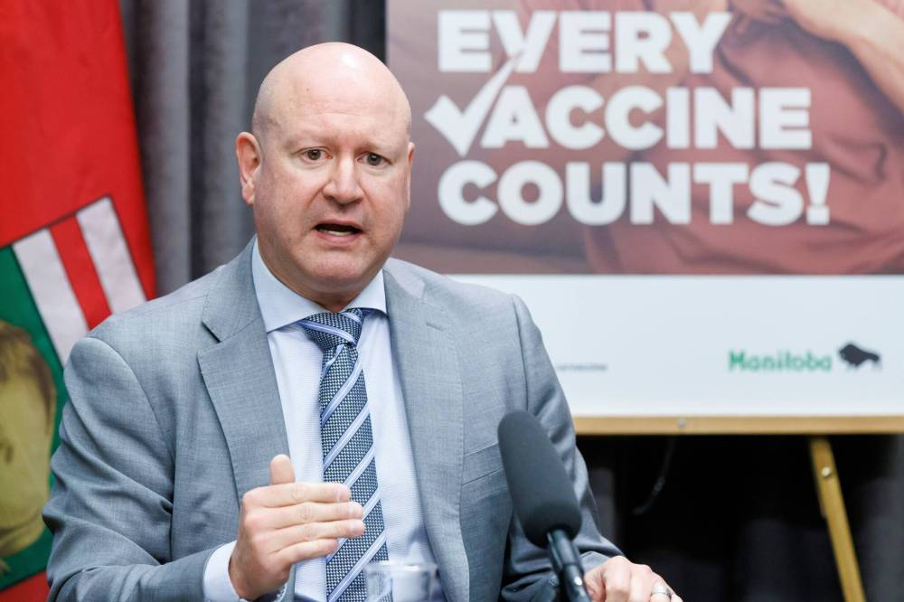 Mike Deal/Winnipeg Free Press files
Manitoba’s chief provincial public health officer Dr. Brent Roussin