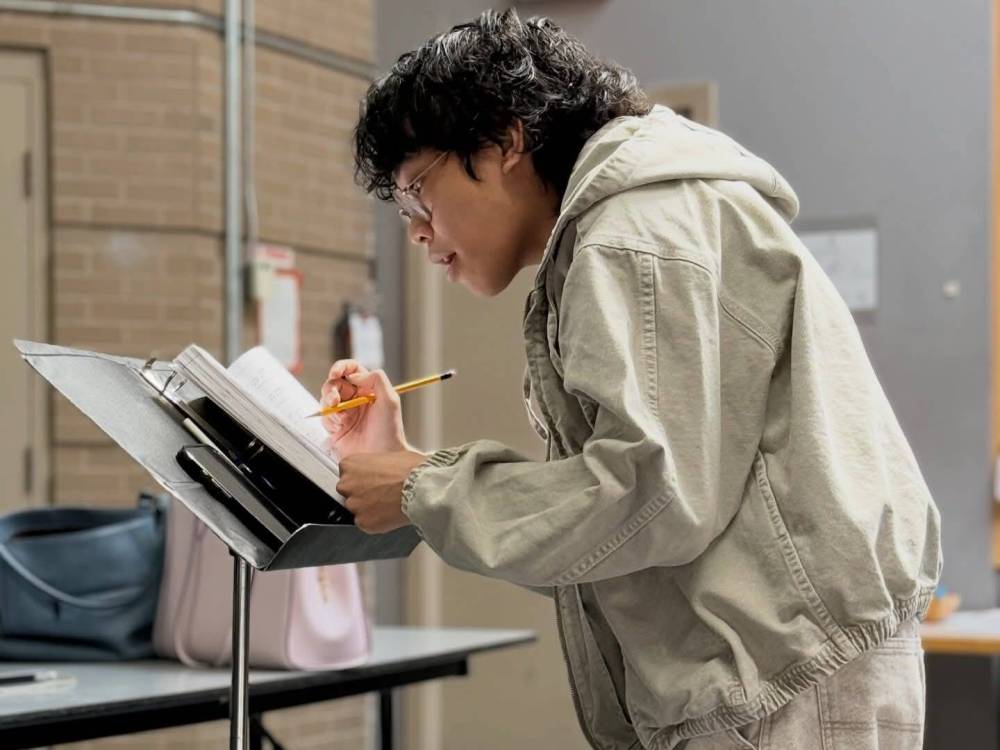 Supplied
Brady Barrientos plays Seth Weetis in the musical Kimberly Akimbo and shares the character’s fondness for anagrams.