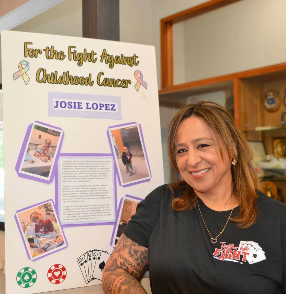 A comedy and live music dinner show will support two families facing childhood cancer on Saturday, May 9 at 5 p.m. at St. Dunstan&rsquo;s Anglican Church (3025 264 St.) in Aldergrove, organized by Jodi Mangat.