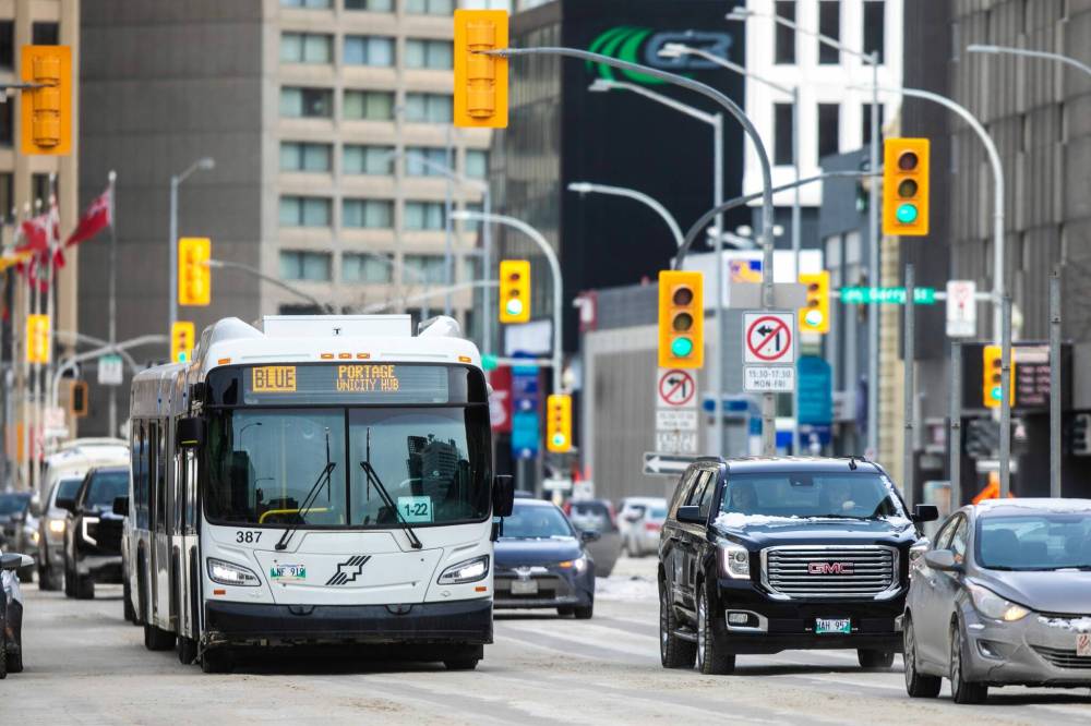 MIKAELA MACKENZIE / FREE PRESS FILES
Public transit is an essential service for many people.