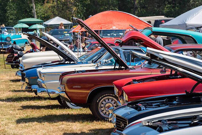 The Westcoasters Car Club annual car show, a former feature of White Rock Sea Festival & Semiahmoo Days, will return as part of a smaller Sea Festival on Sunday, Aug. 2. (City of White Rock Twitter photo)