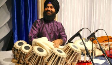 Tabla player Amarjeet Singh founded Naad Arts Centre in Surrey. (Photo: naadarts.org)