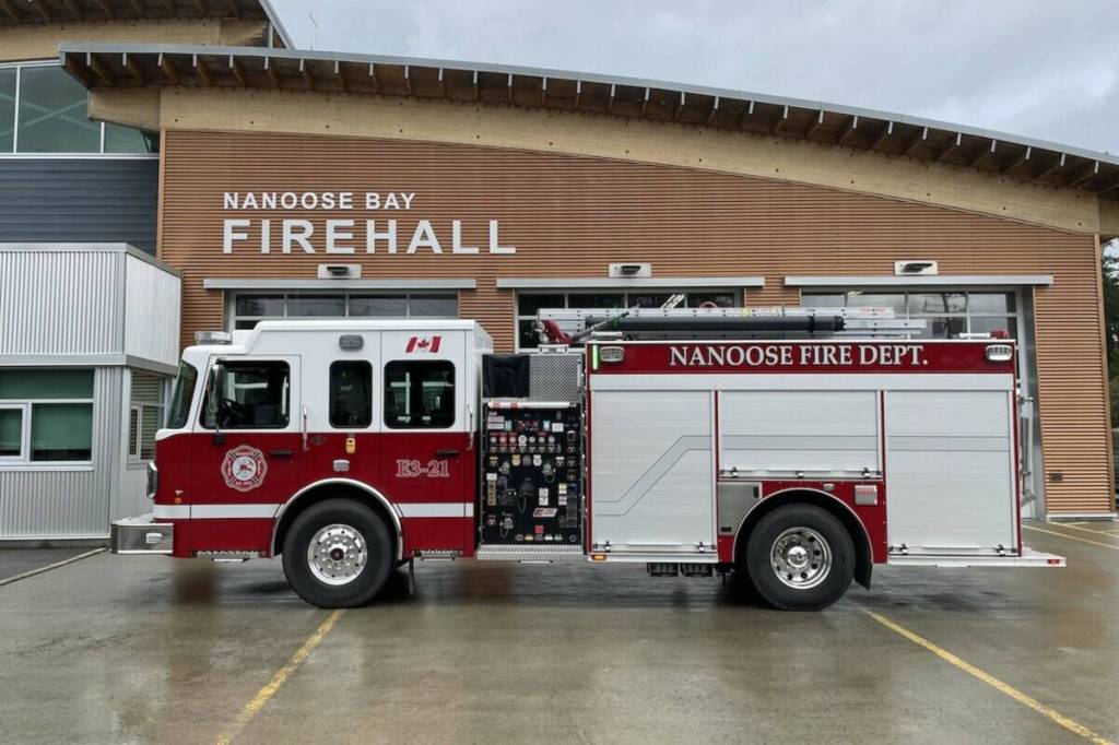 (Nanoose Bay Fire Department photo)