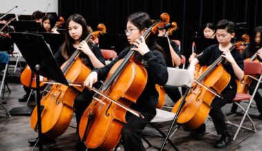 Surrey Youth Orchestra musicians perform during an open house at Surrey Christian Secondary School in February 2026. (Contributed to Surrey Now-Leader)