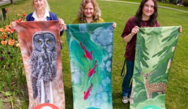 Winning artists have work on street banners across Maple Ridge