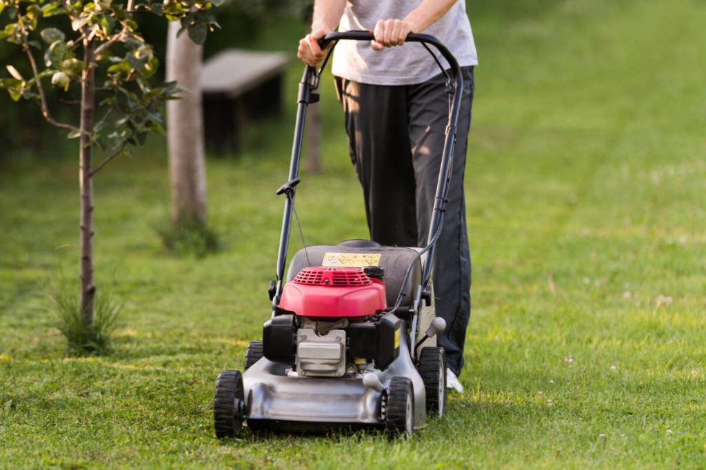 Mowing neighbours&rsquo; lawns is a time-honoured way for teens to earn money. (Adobe Stock photo)