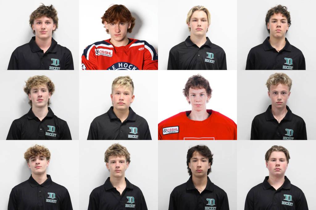 A dozen players with ties to Delta were selected in the 2026 Western Hockey League Prospects Draft, held Wednesday, May 6 and Thursday, May 7: (top row, left to right) Eli Vickers, Delta Hockey Academy; Teagan Dernisky, Yale Hockey Academy; Nathan Roberts, DHA; Mazen Green, DHA; (middle row) Ronan Gow, DHA; Carsten Patrick, DHA; Cohen Wood, St. George&rsquo;s School; Brady Cook, DHA; (bottom row) Brayden Allan, DHA; Jake Dunlop, DHA; Carson Brown, DHA; Jace Zemanek, DHA. (Delta Hockey Academy/Yale Hockey Academy/St. George&rsquo;s School photos)