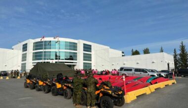 The JTFN headquarters in Yellowknife. Ottawa is deciding to bypass or change federal laws to push forward military, infrastructure and resource extraction projects, writes Lois Little. NNSL file photo