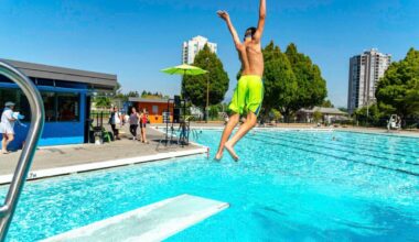 Hjorth Road Pool is one of Surrey&rsquo;s eight outdoor pools. (Photo: Tides Out)