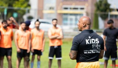 Kal Dosanjh of Kids Play Foundation is seen here in 2024 at the Youth World Cup of Kabaddi. Dosanjh knew one of the two teens killed in Surrey on Sunday through the foundation&rsquo;s anti-gang efforts. The teen is not in this photo. (Anna Burns/ Surrey Now-Leader file)
