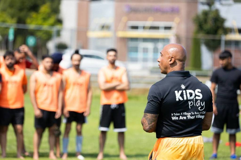 Kal Dosanjh of Kids Play Foundation is seen here in 2024 at the Youth World Cup of Kabaddi. Dosanjh knew one of the two teens killed in Surrey on Sunday through the foundation&rsquo;s anti-gang efforts. The teen is not in this photo. (Anna Burns/ Surrey Now-Leader file)