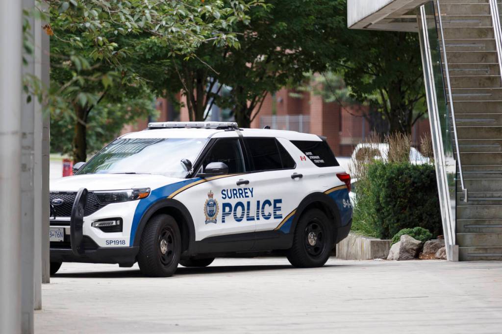 Surrey police found a firearm on Singh during the traffic stop. (Anna Burns/ Surrey Now-Leader file)