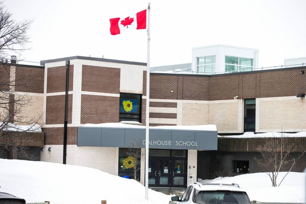 MIKAELA MACKENZIE / FREE PRESS FILES
Dalhousie School is named after George Ramsay, also known as Lord Dalhousie, a pro-slave British nobleman who espoused racist views of Black people.