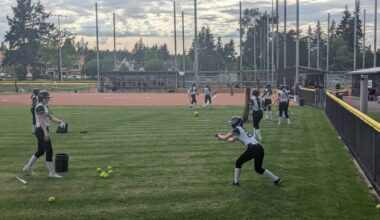 After nearly two decades, Sunnyside softball park in South Surrey has finally gotten a long-awaited renovation. Players tried out the new diamonds and facilities Tuesday evening (May 12). (Contributed to Peace Arch News)