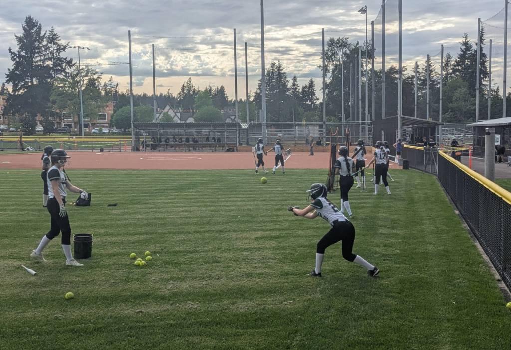 After nearly two decades, Sunnyside softball park in South Surrey has finally gotten a long-awaited renovation. Players tried out the new diamonds and facilities Tuesday evening (May 12). (Contributed to Peace Arch News)