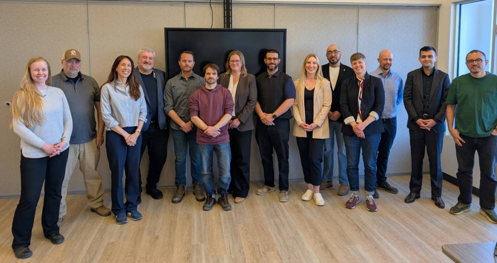 Participants gather before Web Summit Vancouver to discuss priorities and strategies. (Yukon government/Yukon.ca)