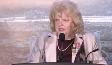 Surrey Mayor Brenda Locke delivers her 2026 State of the City Address on May 14 in Guildford.