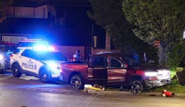 Police responded to a wellness check at around 1:20 a.m. at the request of a person concerned about the well-being of their friend. Officers located what they described as a &ldquo;potential vehicle of interest&rdquo; in the 12800 block of 76 Ave. (1st Due Media/ Contributed to Surrey Now-Leader)