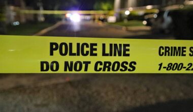 The scene of a Newton shooting that claimed the life of two teenage boys in Surrey on Sunday, May 10. (1st Due Media/Contributed to Surrey Now-Leader)