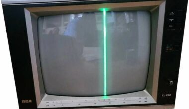 A 13-inch TV from the mid-1980s. (Facebook photo)