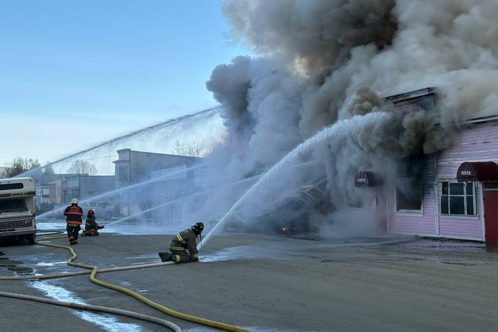 &ldquo;Dawson City woke to the heartbreaking news on May 17 that the Westminster Hotel had been lost to a fire,&rdquo; Mayor Stephen Johnson. (Uffish/Contributed)