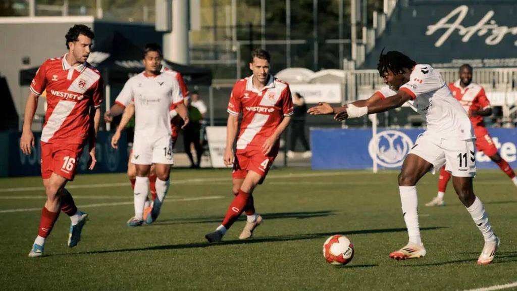 Vancouver FC lost to Cavalry 2-0 on home ground in Langley. (Special to Langley Advance Times)