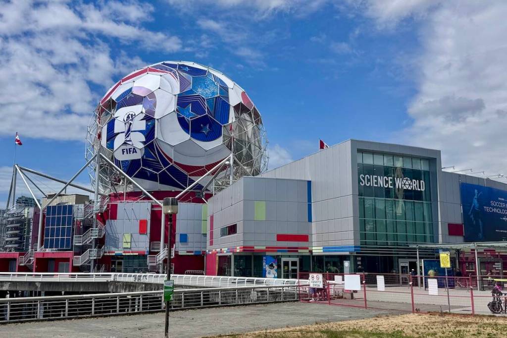 Science World in Vancouver on Monday, May 18, 2026.
