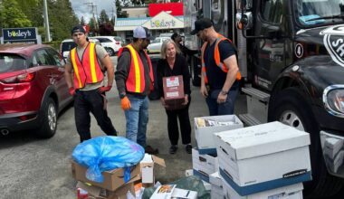 The Rotary Club of South Surrey held its Shred-It event on May 16. (Contributed to Peace Arch News)