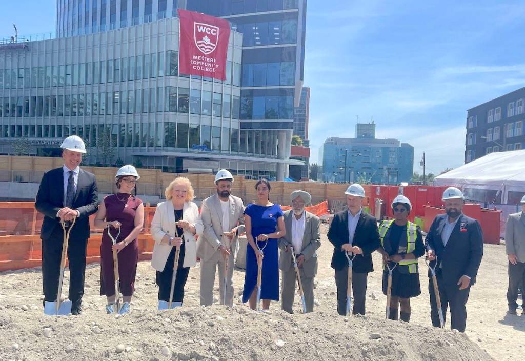 Groundbreaking ceremony for City Centre 5 tower in Surrey on May 20, 2026. (Dal Hothi/Surrey Now-Leader)