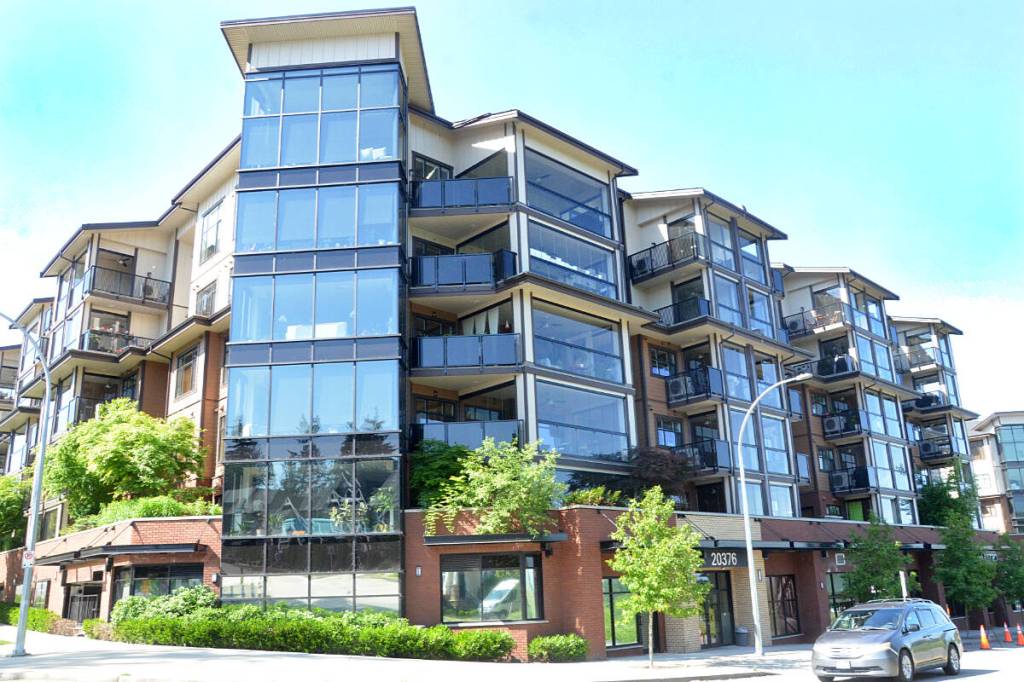 B.C.&rsquo;s Director of Civil Forfeiture is going to court in an attempt to seize one of the sixth-floor condos in this Langley building, after a police raid allegedly turned up drugs, cash, and precious metals there in April. (Matthew Claxton/Langley Advance Times)